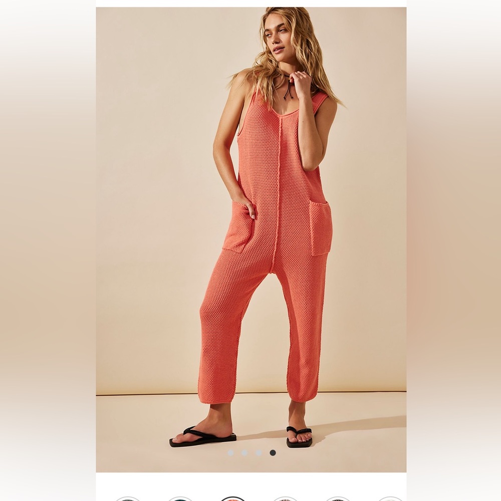 Free people hailee sweater romper